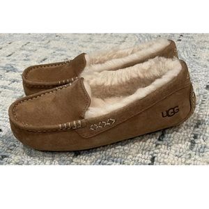 NWT! Womens Sz 5 UGG Ansley Slippers In Chestnut Brown